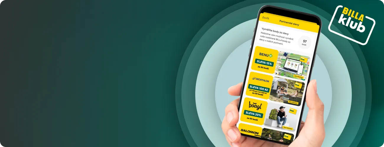 Billa market - slevy, akce, Billa klub