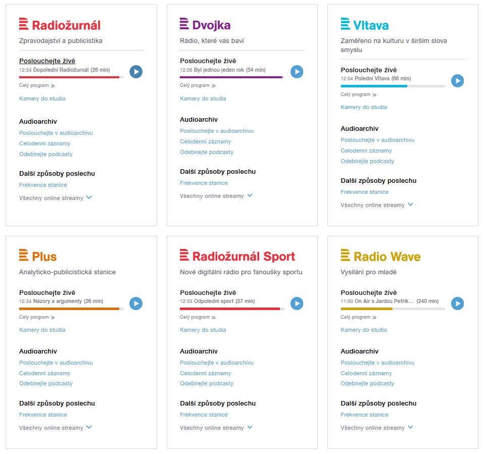 Česká Rozhlas rádio online