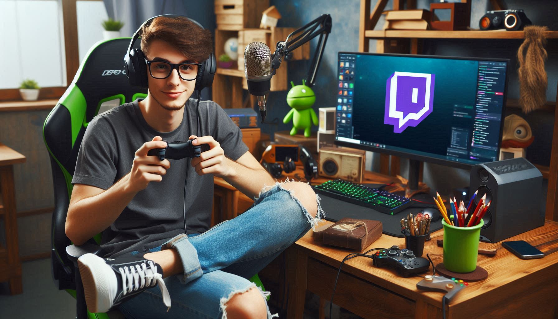 Jak začít streamovat online video hraní her na Twitchi?